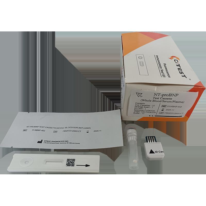 Тест касета для виявлення NT-proBNP ( Citest, кат.ном.VT-FI-NBNP-402)